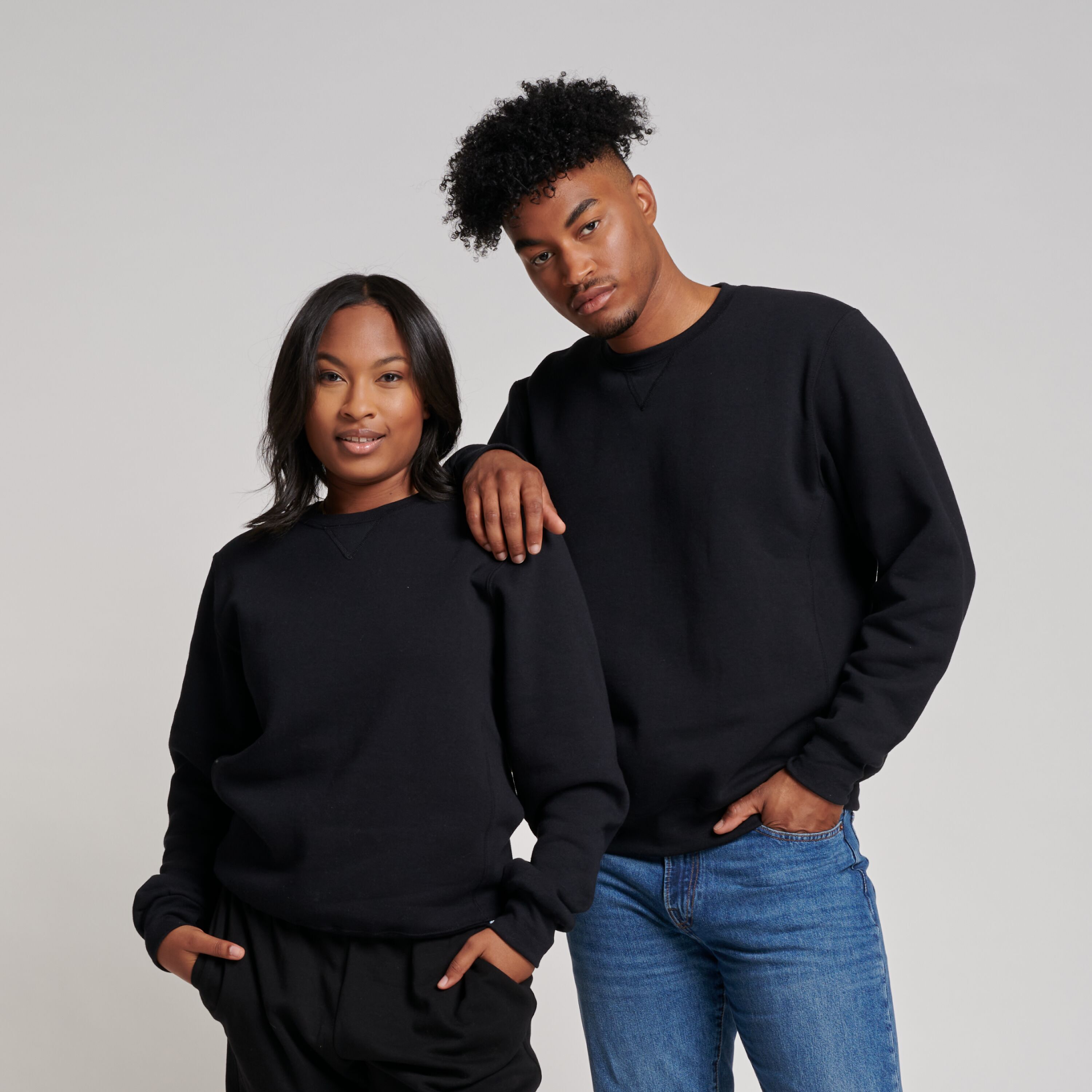 Men's basic best sale sweatshirt